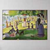 Seurat's zondag op La Grande Jatte Poster (Voorkant)