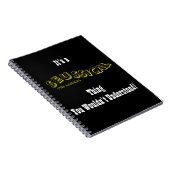 Seussical Journal Notitieboek (Rechterzijde)