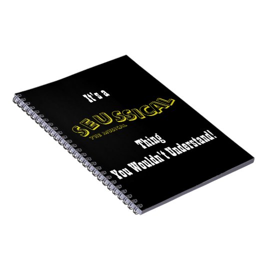 Seussical Journal Notitieboek (Rechterzijde)