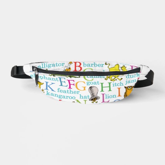 Seuss's ABC Pattern with Words Heuptasje (Voorkant)