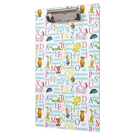 Seuss's ABC Pattern with Words Klembord (Links)