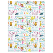 Seuss's ABC Pattern with Words Klembord (Achterkant)
