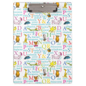 Seuss's ABC Pattern with Words Klembord (Voorkant)