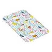 Seuss's ABC Pattern with Words Magneet (Rechterzijde)