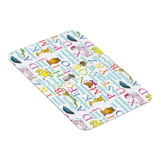 Seuss's ABC Pattern with Words Magneet (Rechterzijde)