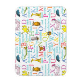 Seuss's ABC Pattern with Words Magneet (Verticaal)