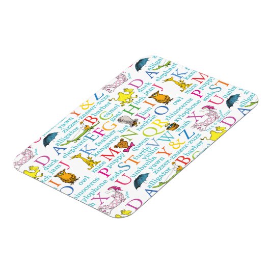 Seuss's ABC Pattern with Words Magneet (Linkerzijde)