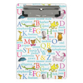 Seuss's ABC Pattern with Words Mini Klembord (Voorkant)