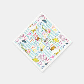 Seuss's ABC Pattern with Words Servet (Hoek)