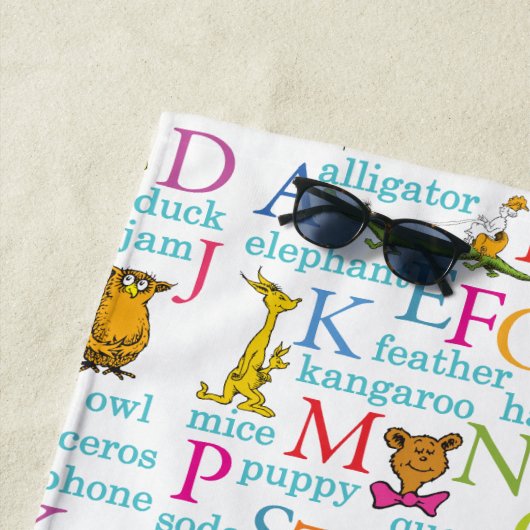 Seuss's ABC Pattern with Words Strandlaken (In situ)