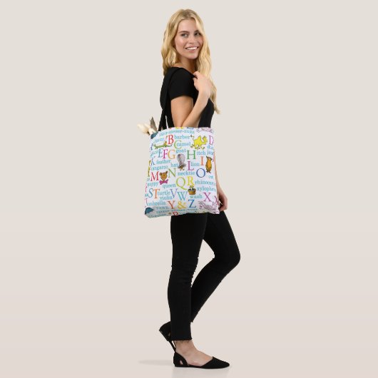 Seuss's ABC Pattern with Words Tote Bag (Op model)