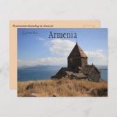 Sevanavank-klooster in Armenië Briefkaart (Voorkant / Achterkant)