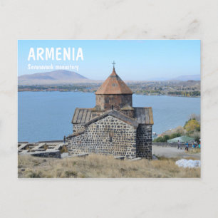 Sevanavank-klooster in Armenië Briefkaart