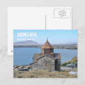 Sevanavank-klooster in Armenië Briefkaart (Voorkant / Achterkant)