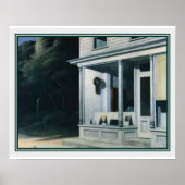 Seven A.M. van Edward Hopper Poster (Voorkant)