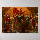 Seven Archangels by Massimo Stanzione Poster (Voorkant)