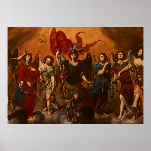 Seven Archangels by Massimo Stanzione Poster (Voorkant)