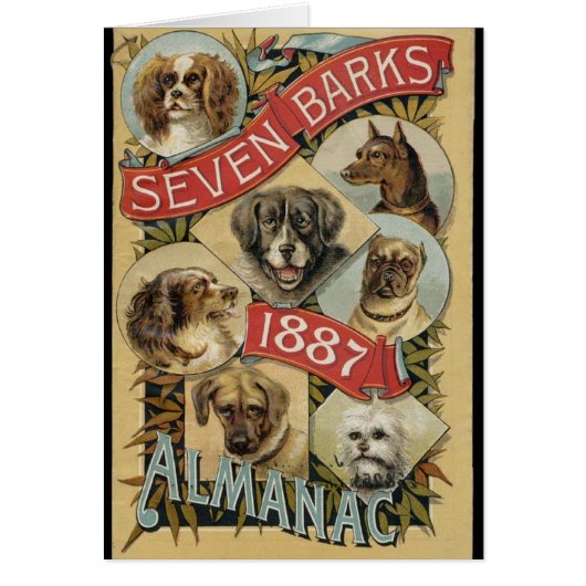 - Seven Barks Almanac 1887, (Voorkant)