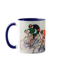 Seven Bicyclists Racing, 1897