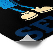 Seven Brainrot 67 Six Seven 6 7 Meme Custome  Poster (Hoek)