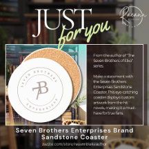 Seven Brothers Enterprises Sandstone Onderzetter