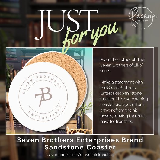 Seven Brothers Enterprises Sandstone Onderzetter