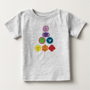 Seven Chakra Baby Football Bodysuit