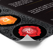 Seven Chakra Poster (Hoek)