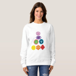 Seven Chakra Yoga Women's Basic Sweatshirt