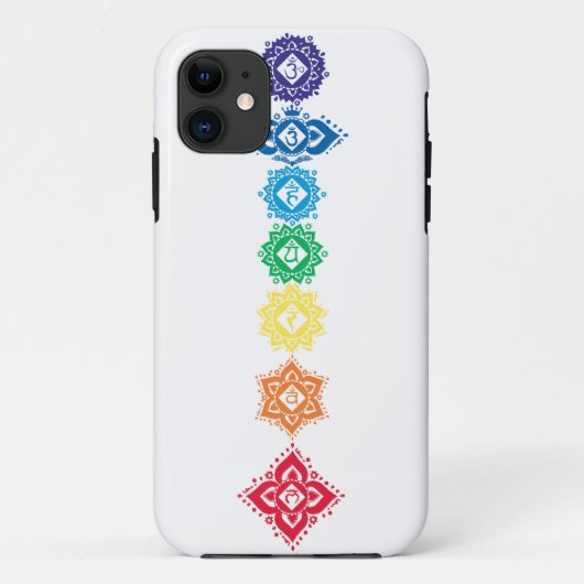Seven Chakras 7 Telefoon Case-Mate iPhone Case (Achterkant)