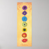 Seven Chakras Banner Poster (Voorkant)