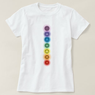 Seven Chakras Dames Basic T-shirt