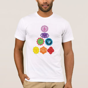 Seven Chakras Mannen T-Shirt
