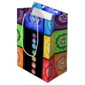 Seven Chakras Meditation Medium Cadeauzakje (Voorkant Gekanteld)