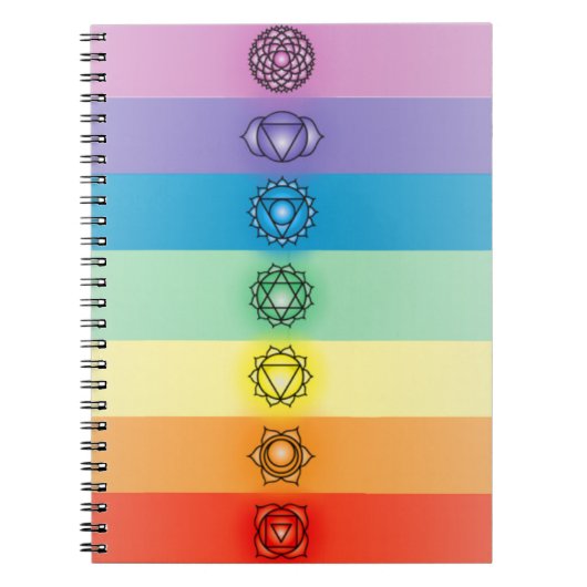 Seven Chakras Notitieboek (Voorkant)