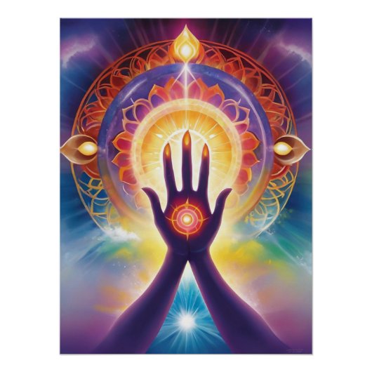Seven Chakras Perfect Poster (Voorkant)