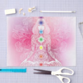 Seven Chakras Pink Lady Tissuepapier (Craft)