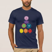 Seven Chakras T-Shirt (Voorkant)