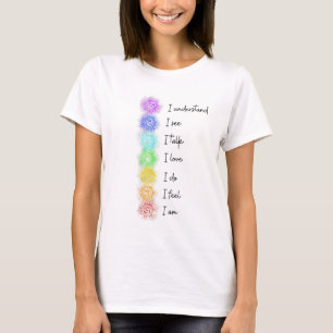 Seven Chakras Yoga T-shirt