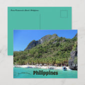 Seven Commandos Beach Filipijnen Briefkaart (Voorkant / Achterkant)
