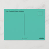 Seven Commandos Beach Filipijnen Briefkaart (Achterkant)