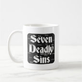 Seven Deadly Sins Logo Koffiemok (Links)