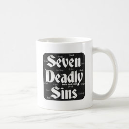 Seven Deadly Sins Logo Koffiemok