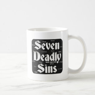 Seven Deadly Sins Logo Koffiemok