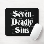 Seven Deadly Sins Logo Muismat (Met muis)
