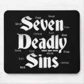 Seven Deadly Sins Logo Muismat (Voorkant)