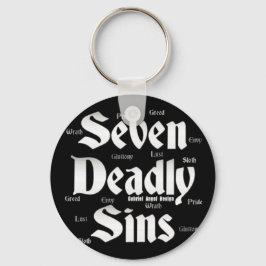 Seven Deadly Sins Logo Sleutelhanger