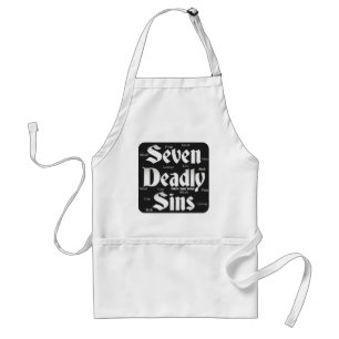 Seven Deadly Sins Logo Standaard Schort