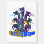 Seven-Headed Lightning Dragon Magneet (Voorkant)