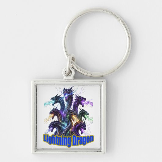 Seven-Headed Lightning Dragon Sleutelhanger (Voorkant)